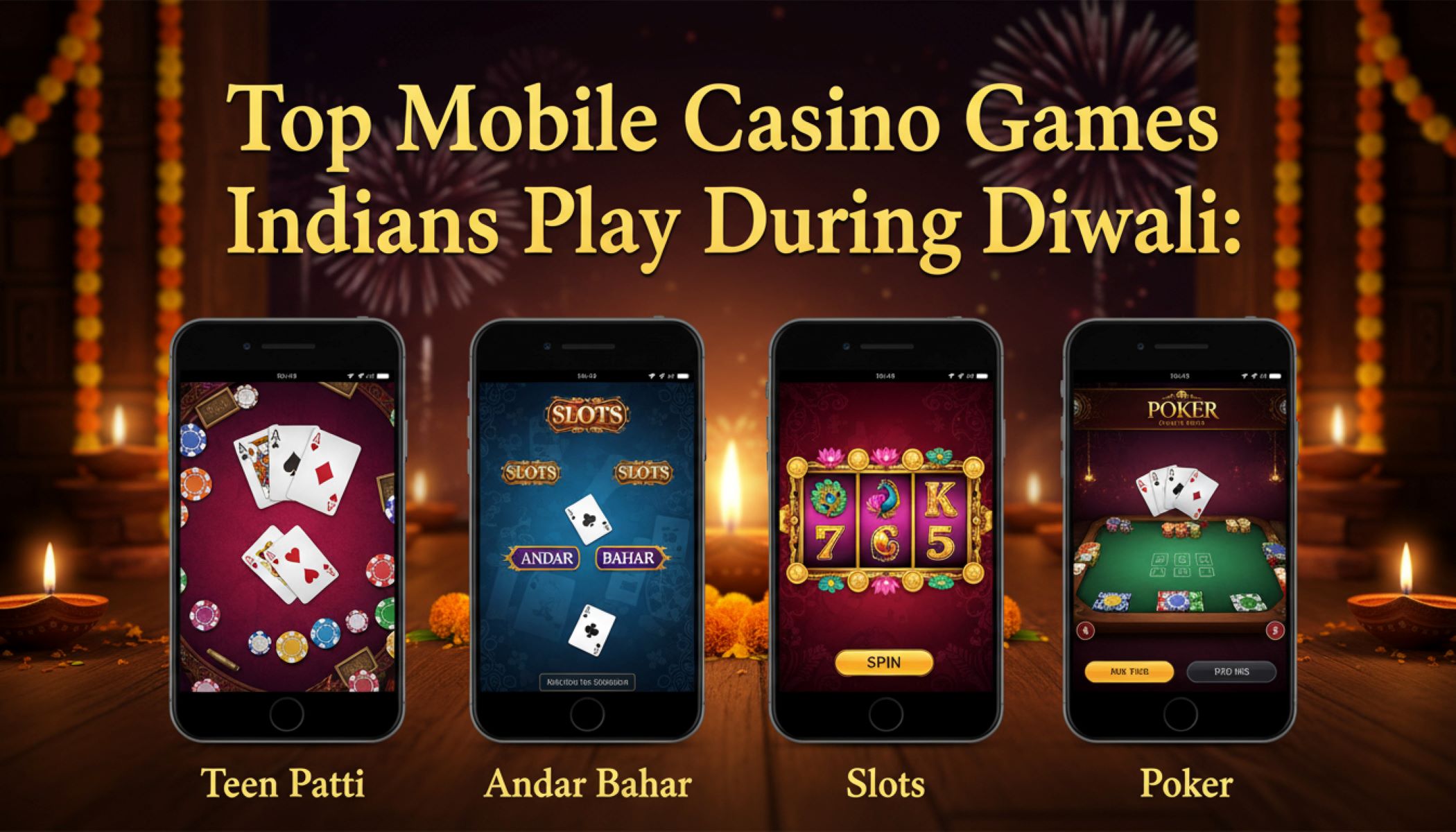 Popular Casino Games During Diwali